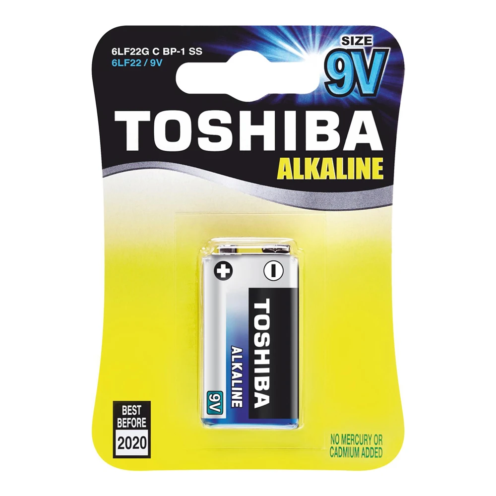 TOSHIBA Αλκαλική Πλακέ 9V TOSHIBA Αλκαλική Πλακέ 9V - Image 1