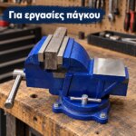 Μέγγενη Πάγκου με Σφιγκτήρα 80mm - Image 3