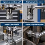 Εξάγωνο Καρυδάκι 1/2″ 23mm - Image 4
