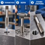 Κολαούζο χειρός M16 x 1.5 σετ 3 τεμαχίων - Image 4