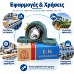 Πλήρες έδρανο ωμέγα UCP209 για άξονα Φ45 mm - Image 4