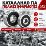 Ρουλεμάν LYCZ6206ZZ2RS Φ30 - Image 4