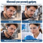 Γυαλιά Προστασίας Διάφανα - Image 4