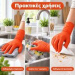 Γάντια νιτριλίου dots 100pcs/box - Image 4