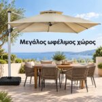 Ομπρέλα Κήπου 2,5x2,5m - Image 2