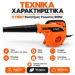 Kynko Φυσητήρας Ρεύματος 800W - Image 5