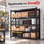 Μεταλλικά ράφια - Image 3